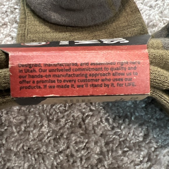 Lot Of Two Grip6 Rambouillet Merino Wool Socks Men's XL (M 12.5-14/ W 13.5-15) - Picture 6 of 6